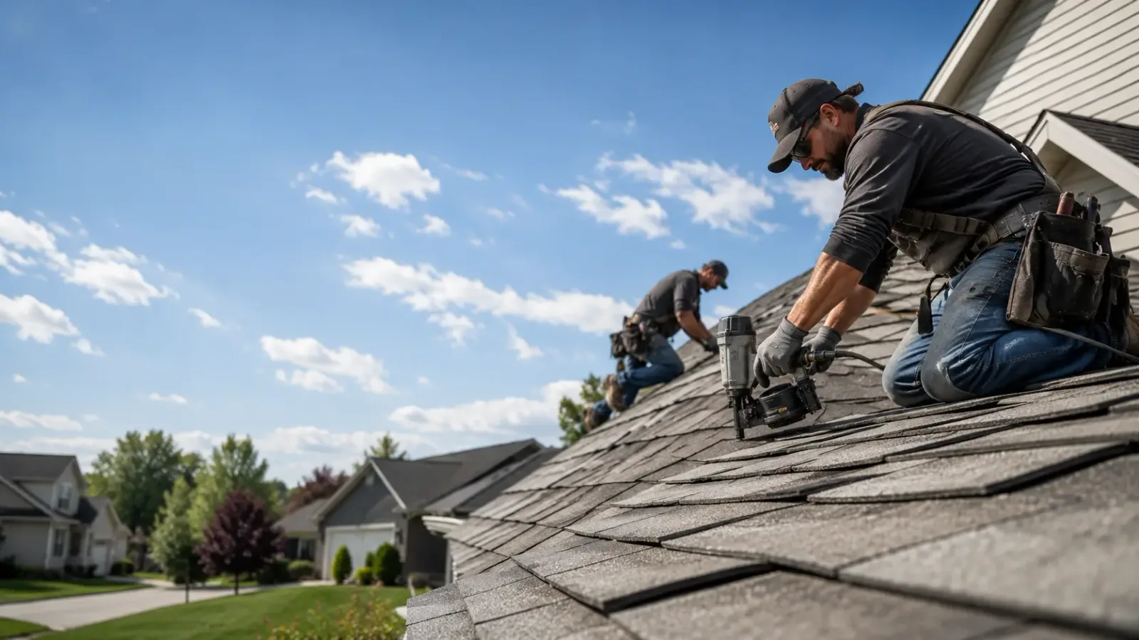 Storm Damage Roof Repair in Enfield, IL near me